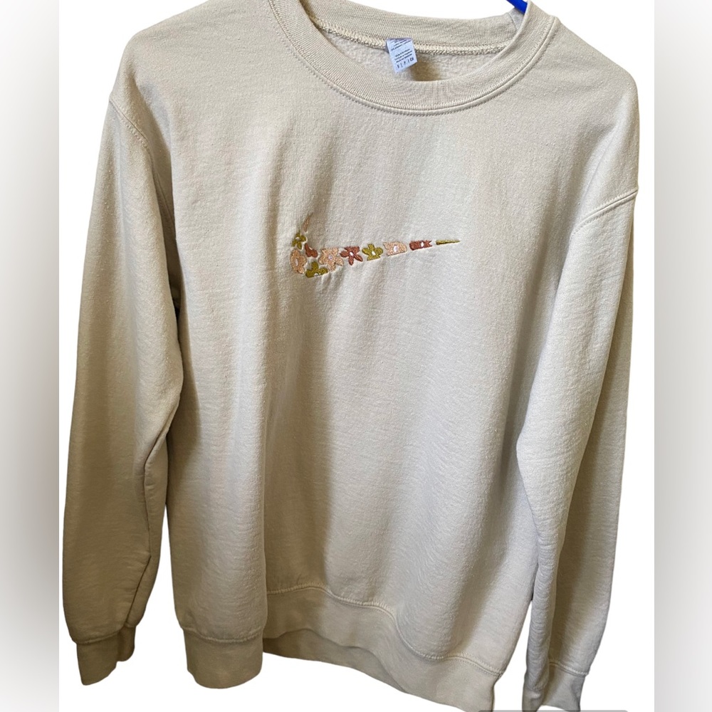 Embroidered Nike Crewneck-Customized